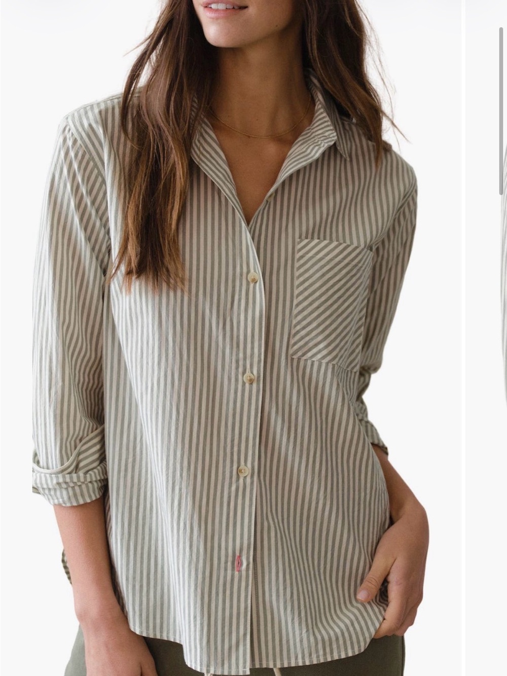Marine Layer Jane Relaxed Cotton Poplin